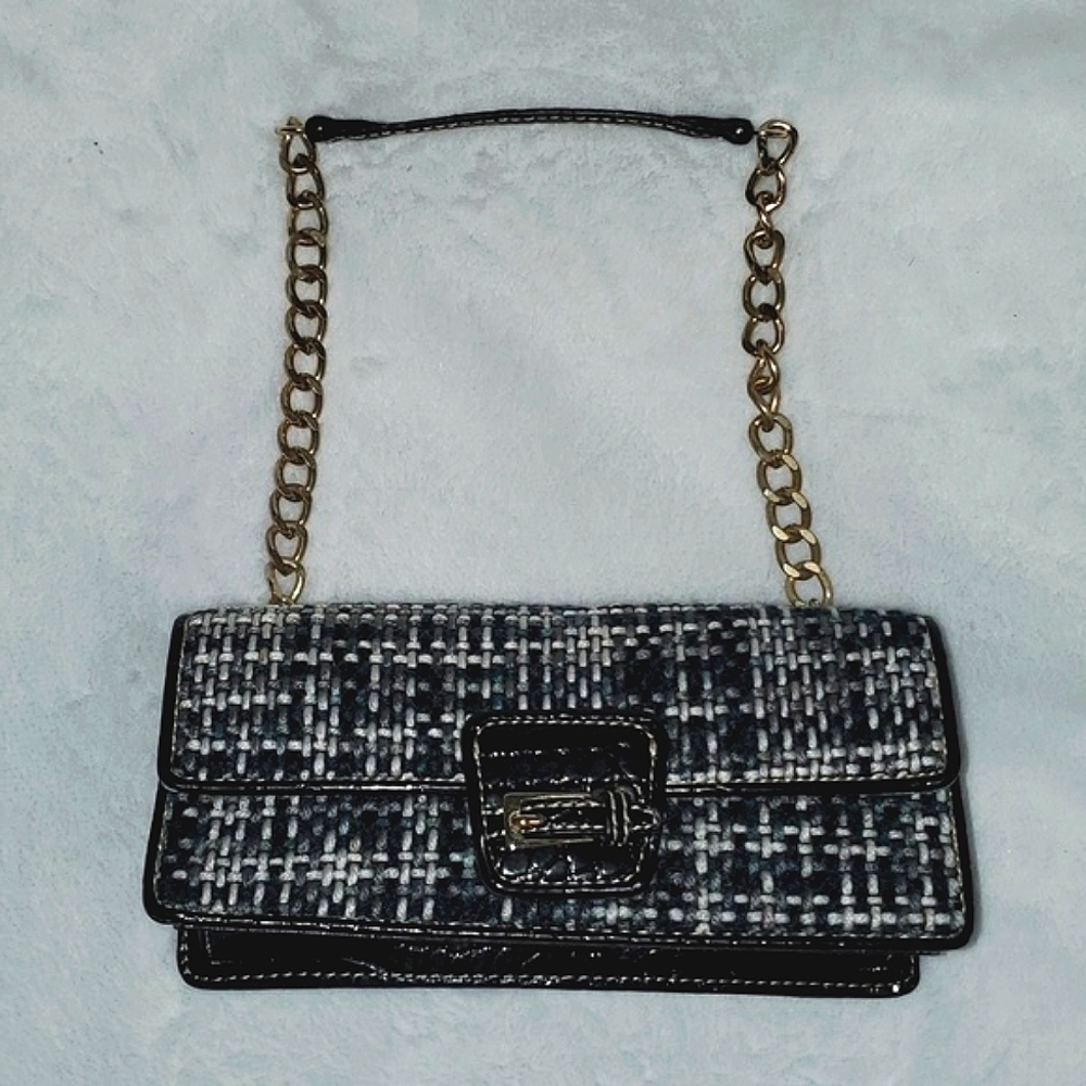 Liz Claiborne Accessories Tweed Mini Shoulder Bag